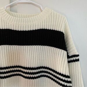 Striped Knit Sweater